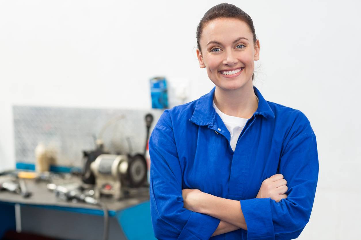 veste de travail femme