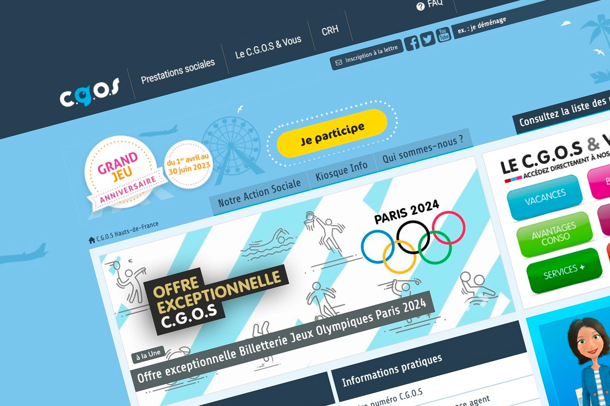 CGOS Définition, Prestations, Avantages, Billetterie, Vacances & Contact
