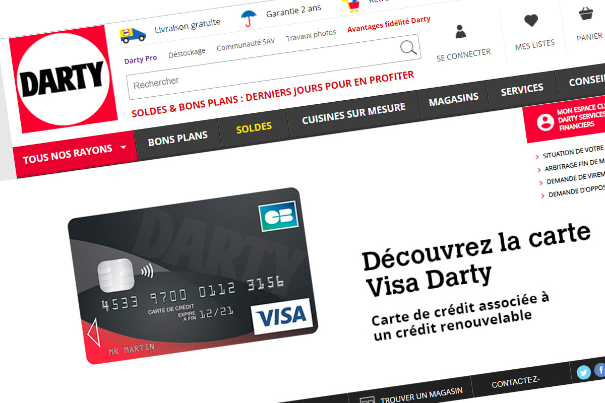 Menafinance Cartes & Crédits par Darty Prélèvement, Accès, Contact