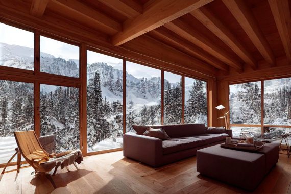 chalet luxe montagne