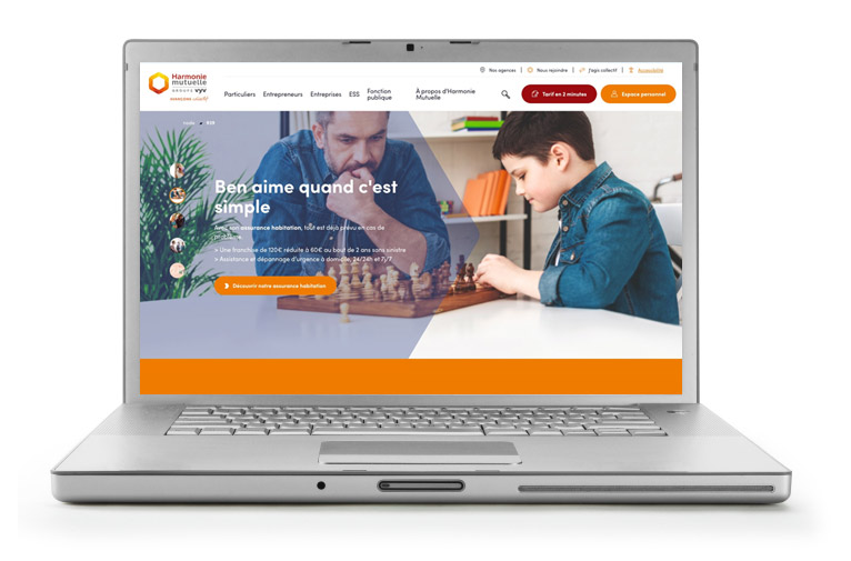 site harmonie mutuelle