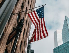 drapeau usa rue
