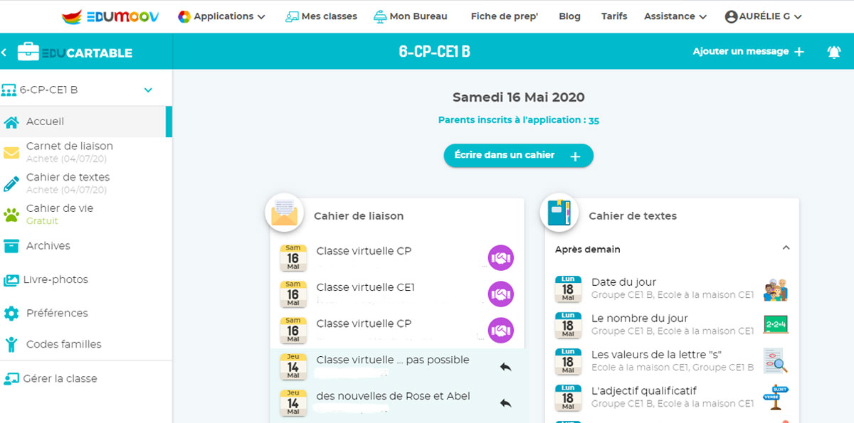 fonctions educartables