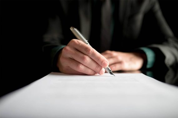 signature testament