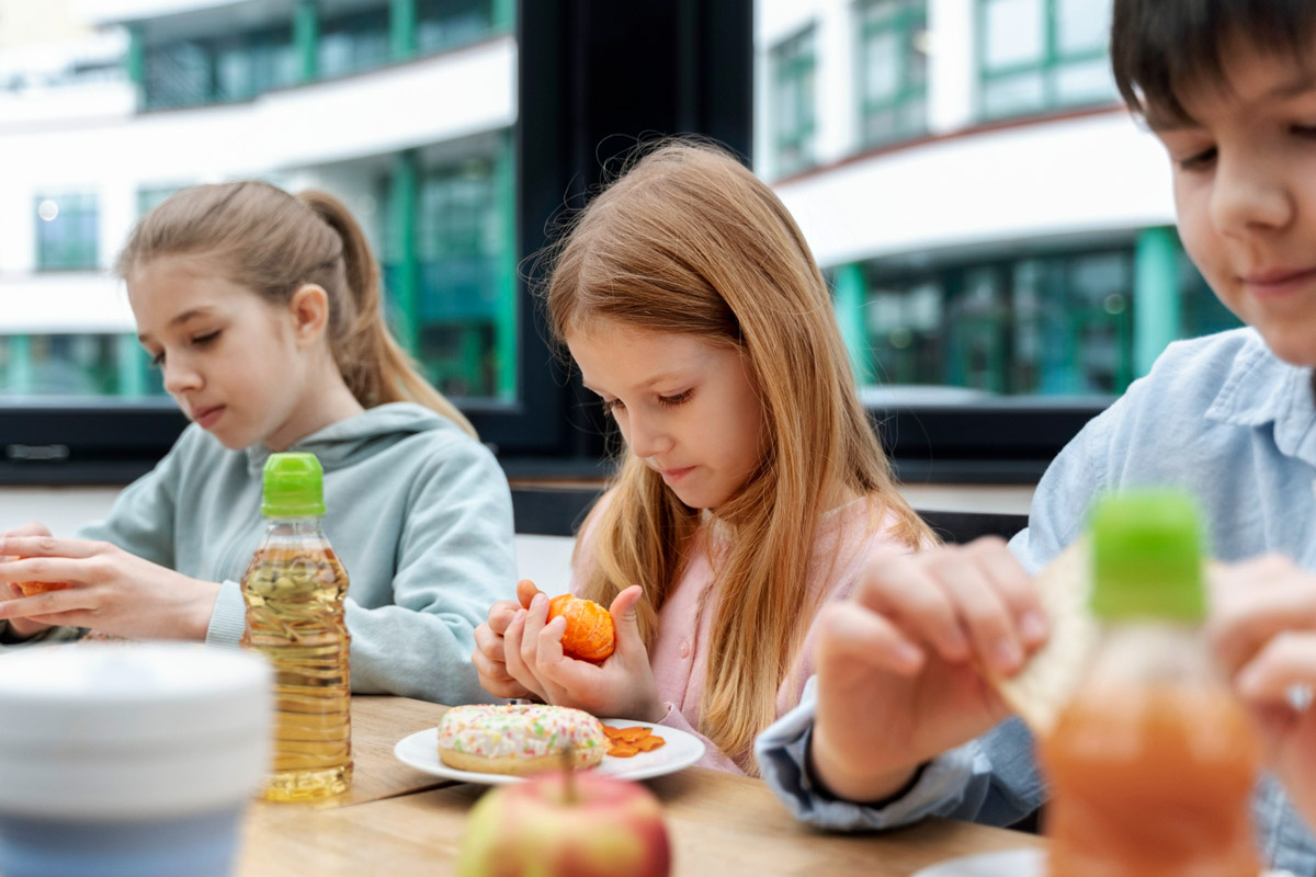 enfants cantine