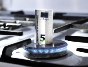 plaque au gaz billet de 5 euro