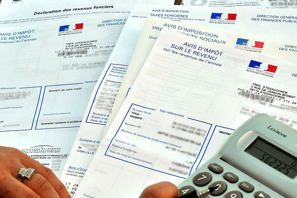 declarer compte impots
